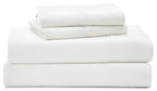 Ugg Hedi Queen Sheet Set 4-Piece Luxury Cooling Sheets Deep Pockets Premium Bedding With 2 Pillow Shams Hypoallergenic Machine Washable Soft Lightweight Bed Set For Bedroom, Queen, White