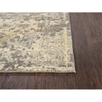 Rizzy Home Alora Decor Euphoria 5' X 8' Floral Distress Beige/Gray/Rust/Blue Hybrid Rug