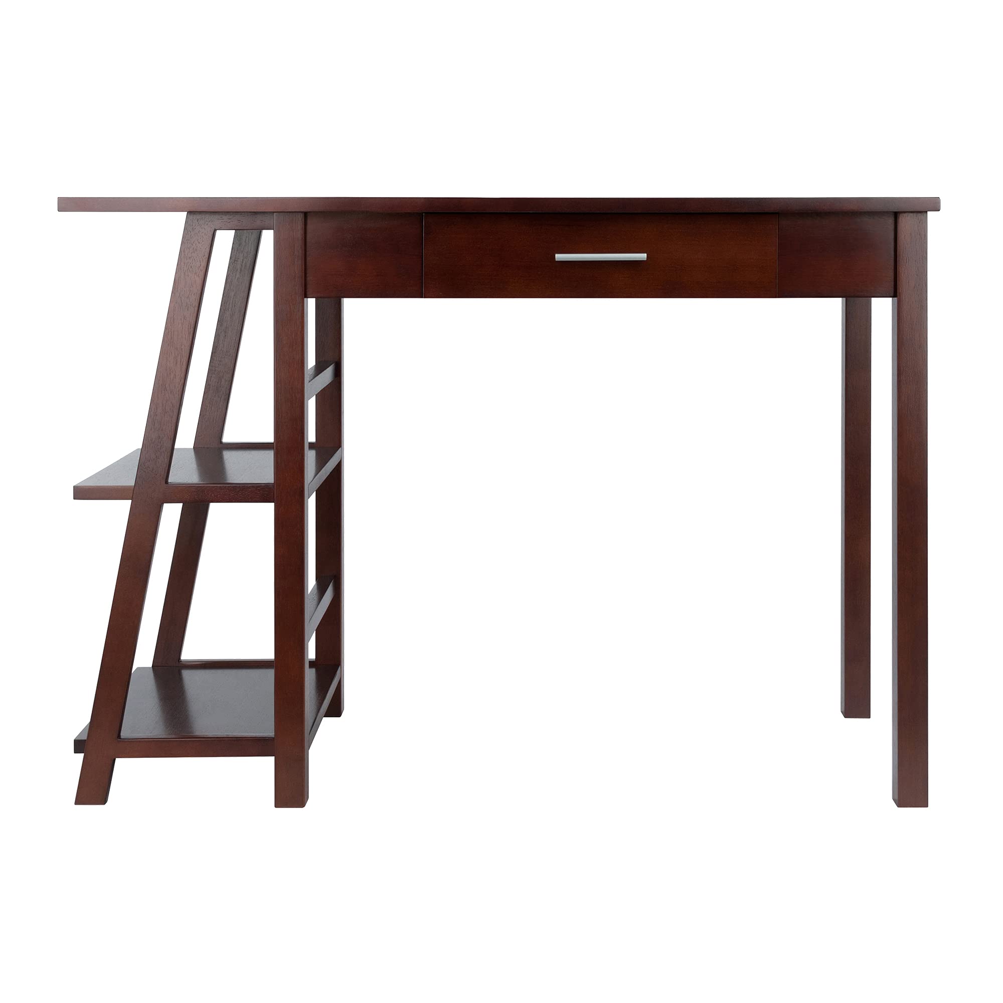 Winsome Wood Aldric Home Office, Walnut, 20 L