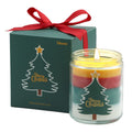 Christmas Candles - Christmas Gifts for Women, Aromatherapy Candle for Home Scented, Natural Soy Wax Fir Scented Candles
