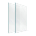 FrameStarr 5x7 Glass (Crystal Clear, 2 Pack), Picture Frame Replacement Glass for 5 x 7 Picture Frames, Real Glass Cover Sheets