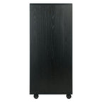 Winsome Wood Halifax Cabinet for Closet/Office Tall/Black
