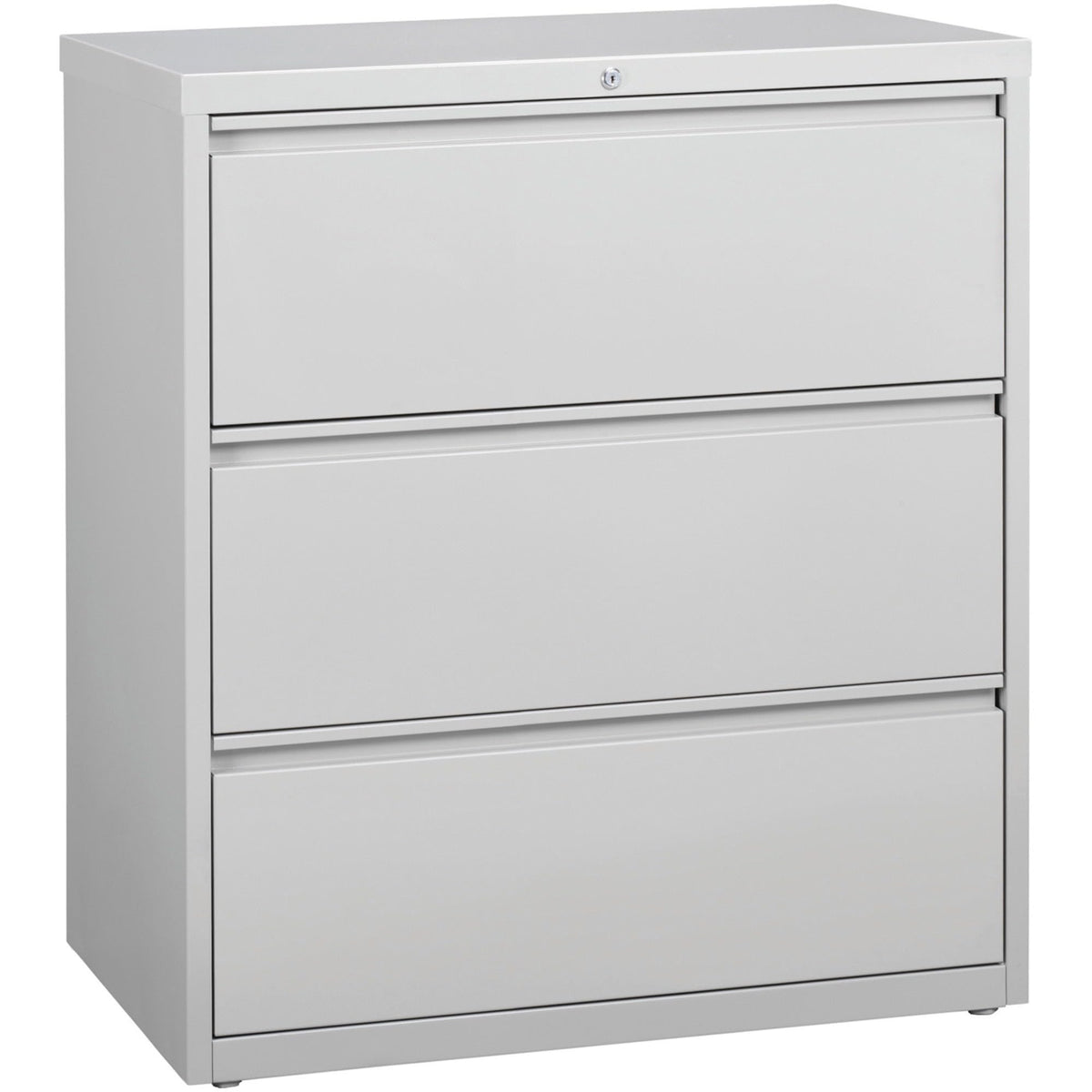 Lorell LLR88029 Lateral File Cabinet, 36&quot;, Gray