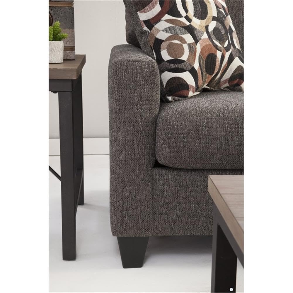American Furniture Classics Urban Loft Series Sofas, Charcoal Grey
