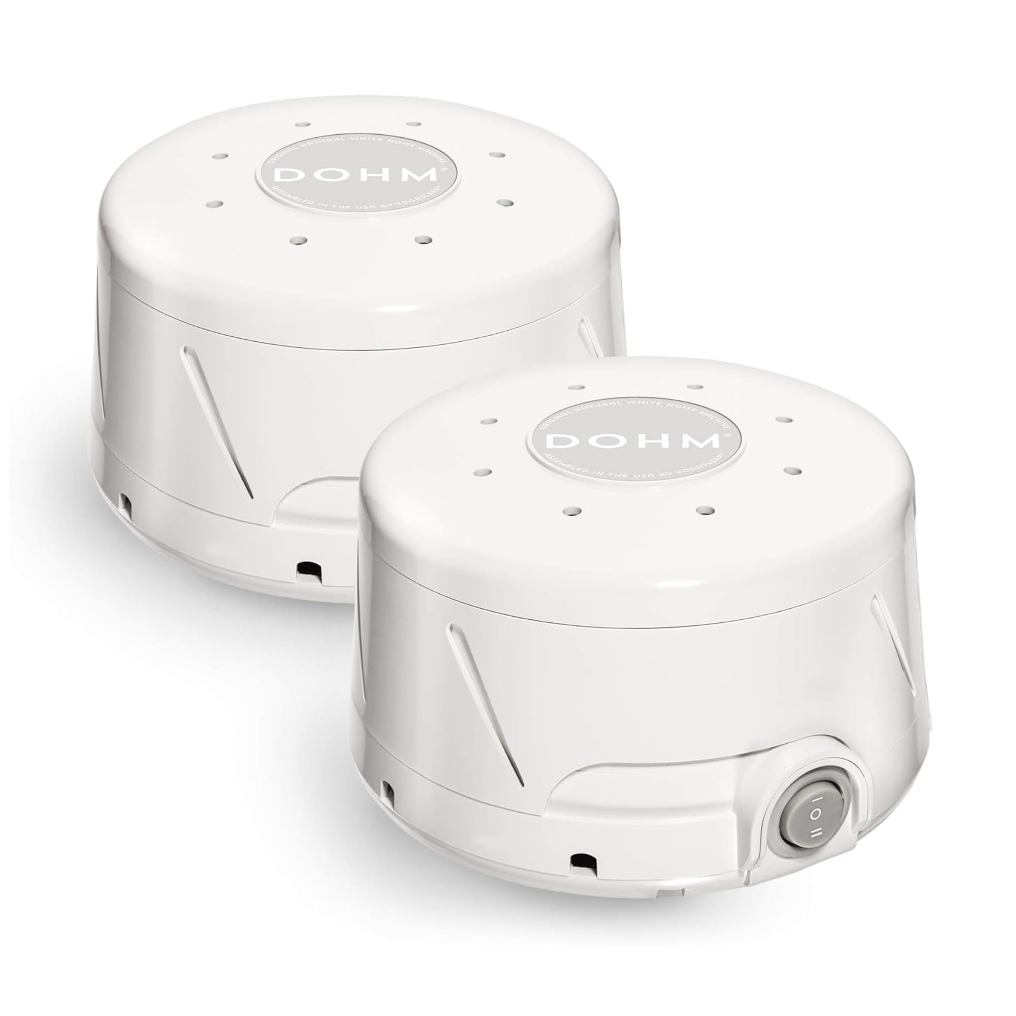 Yogasleep Dohm Classic (2 Pack) The Original White Noise Sound Machine, Soothing Natural Sounds from a Real Fan, Sleep Therapy f
