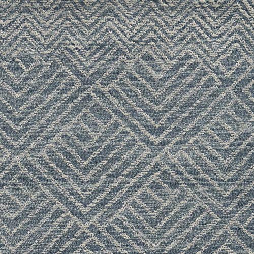 HomeRoots 108 X 156 Denim Wool Rug