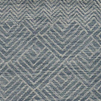 HomeRoots 108 X 156 Denim Wool Rug