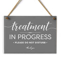 Reilly Originals 5X7 Inch Treatment In Progress Please Do Not Disturb ~ Exclusive Value Series With Elegant Designer Graphics ~