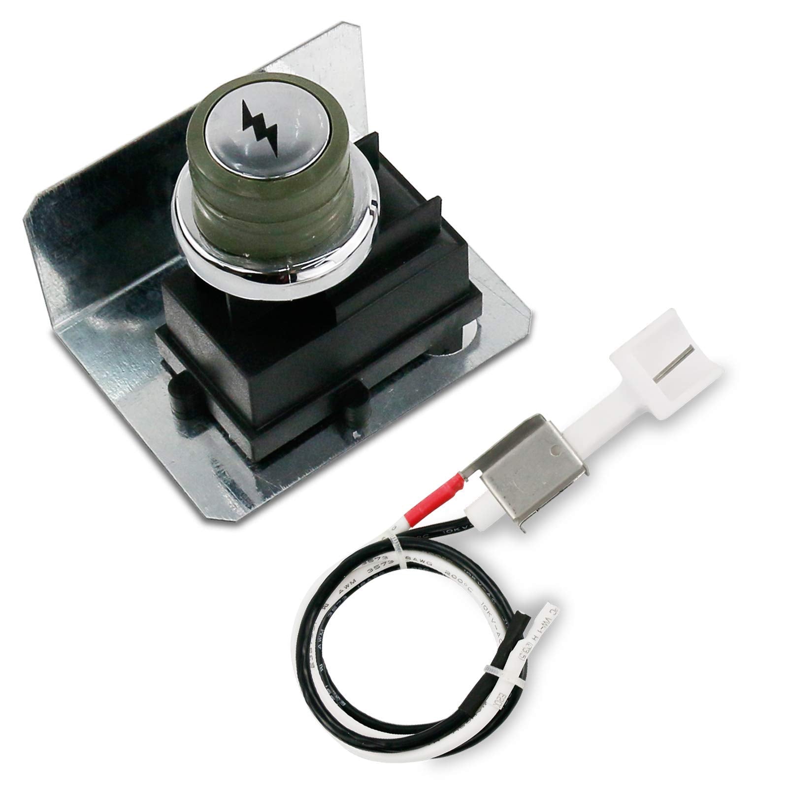 Qulimetal 67847 Igniter Kit For Weber Genesis 300 Series Grills With Side-Controls (2008-2010), Battery Igniter Kit For Genesis