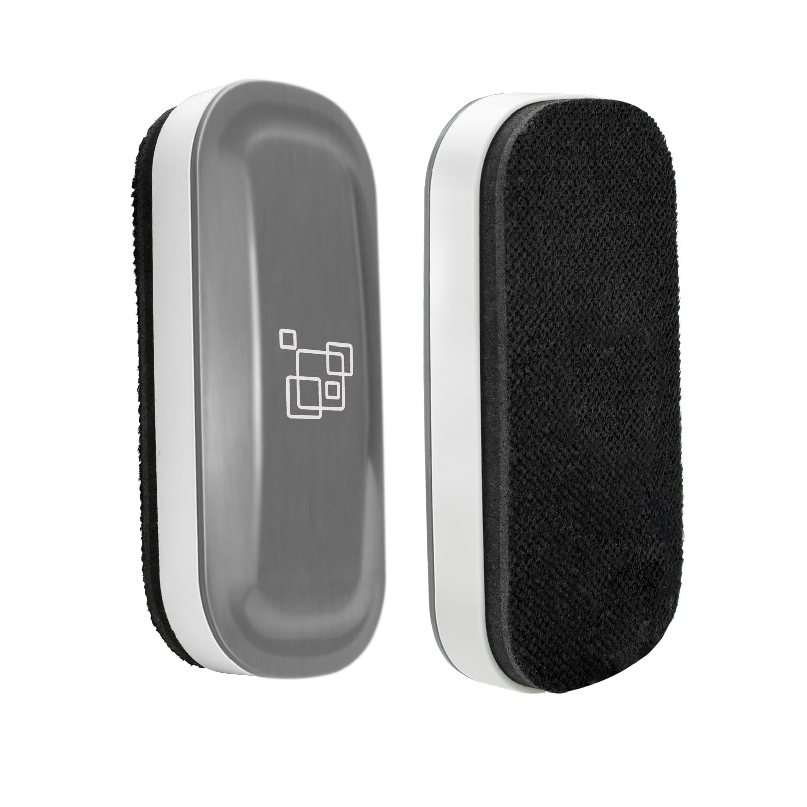 Maxtek Magnetic Dry Erase Eraser, Glass Board Erasers, 2 Pack, Whiteboard Eraser For Dry Erase Board, Glass Board, Calendar Boar