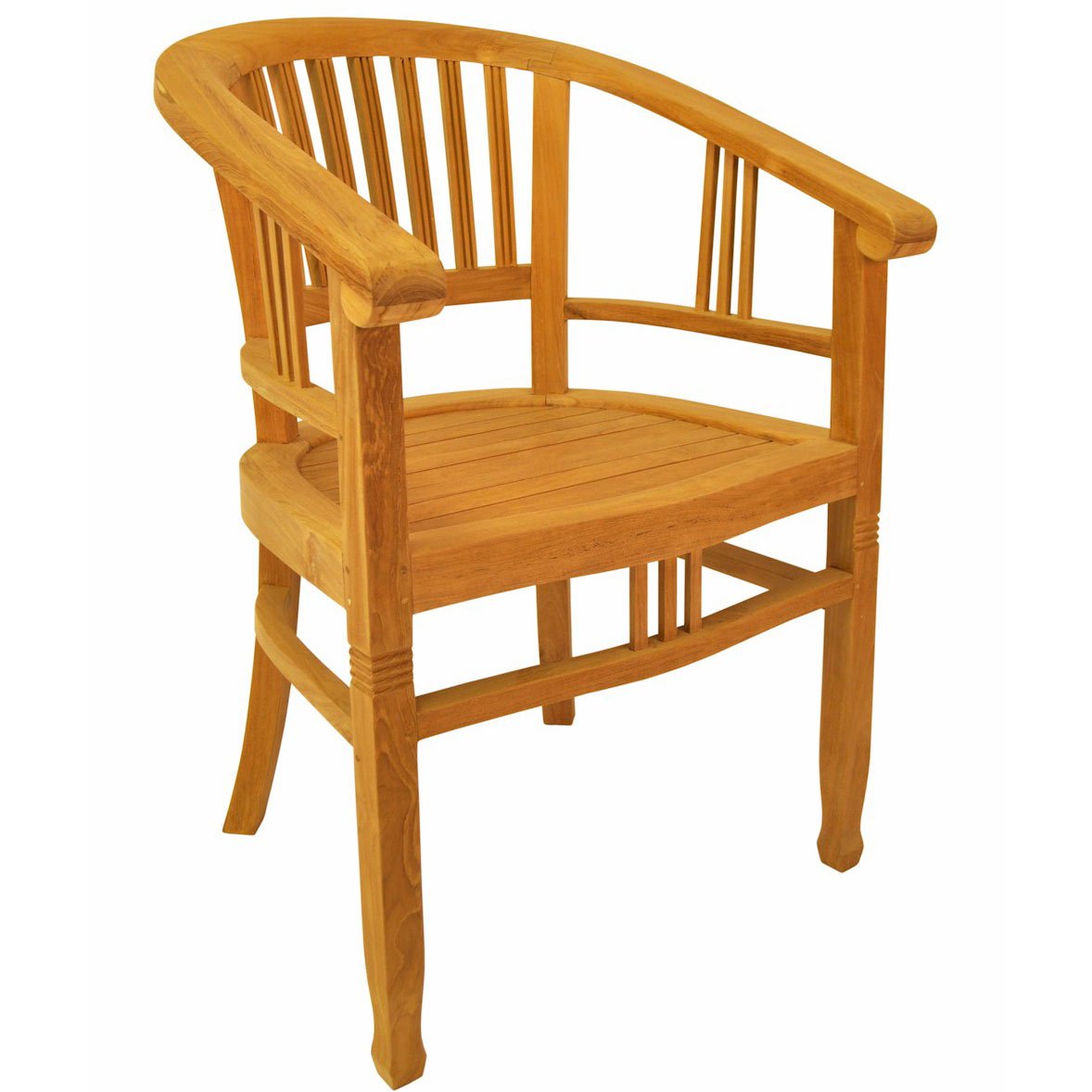 Anderson Teak CHD-044 - No Cushion Captain's Armchair