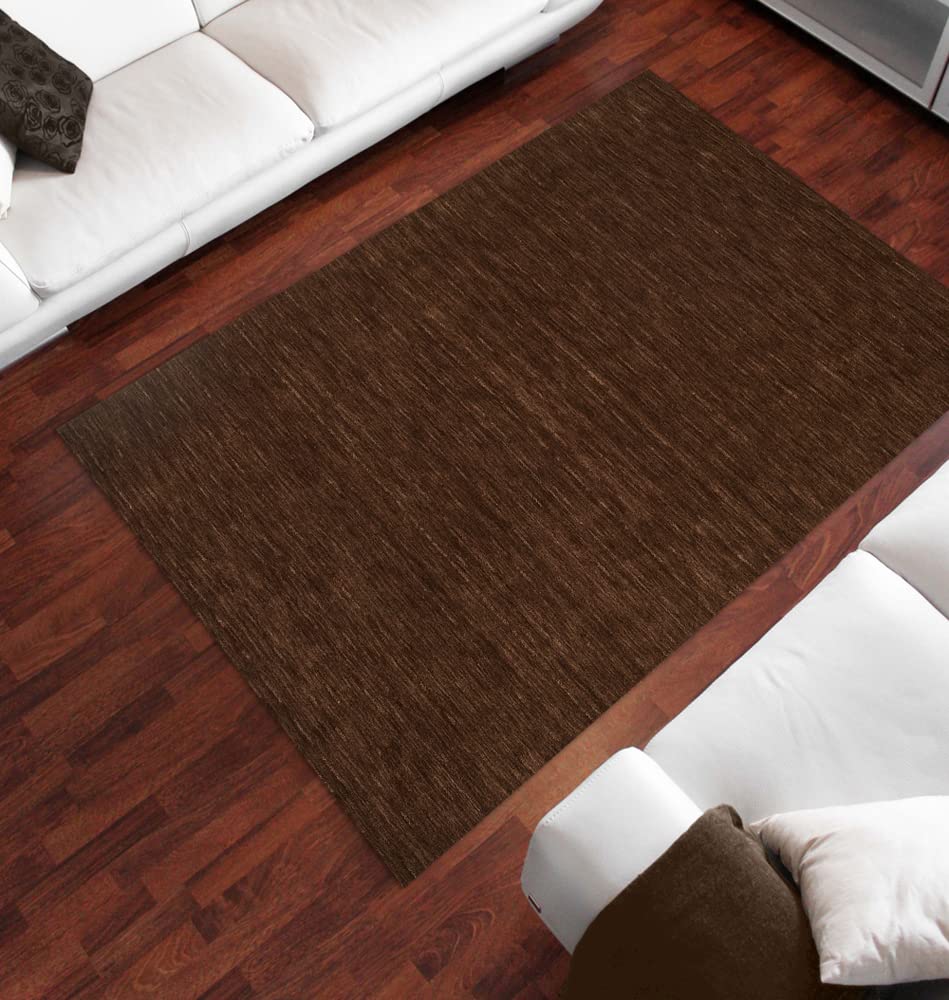Dalyn Rugs Rafia Area Rug, 8-Feet By 10-Feet, Chocolate