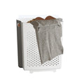 Collapsible Laundry Basket Wall Mounted Hamper with Handle SpaceSaving