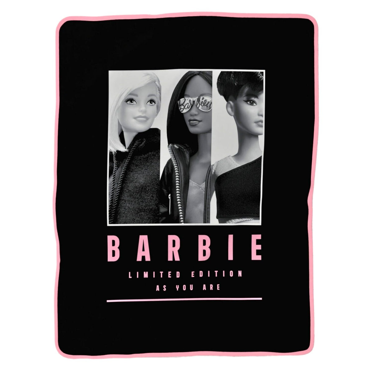 Franco Collectibles Barbie Movie Bedding Super Soft Micro Raschel Throw, Barbiecore, 46 In X 60 In, (Officially Licensed Product