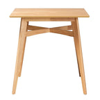 Baxton Studio Leena Counter Height Pub Table, 35.4-inch D x 35.4-inch W, Natural Oak (234-13286-HiT)