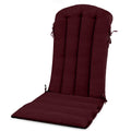 Yefu Adirondack Chair Cushion, Rocking Chair Cushions With Straps, Folding Patio Chair Pad For Indoor And Outdoor, 19.7X18.9X1.5