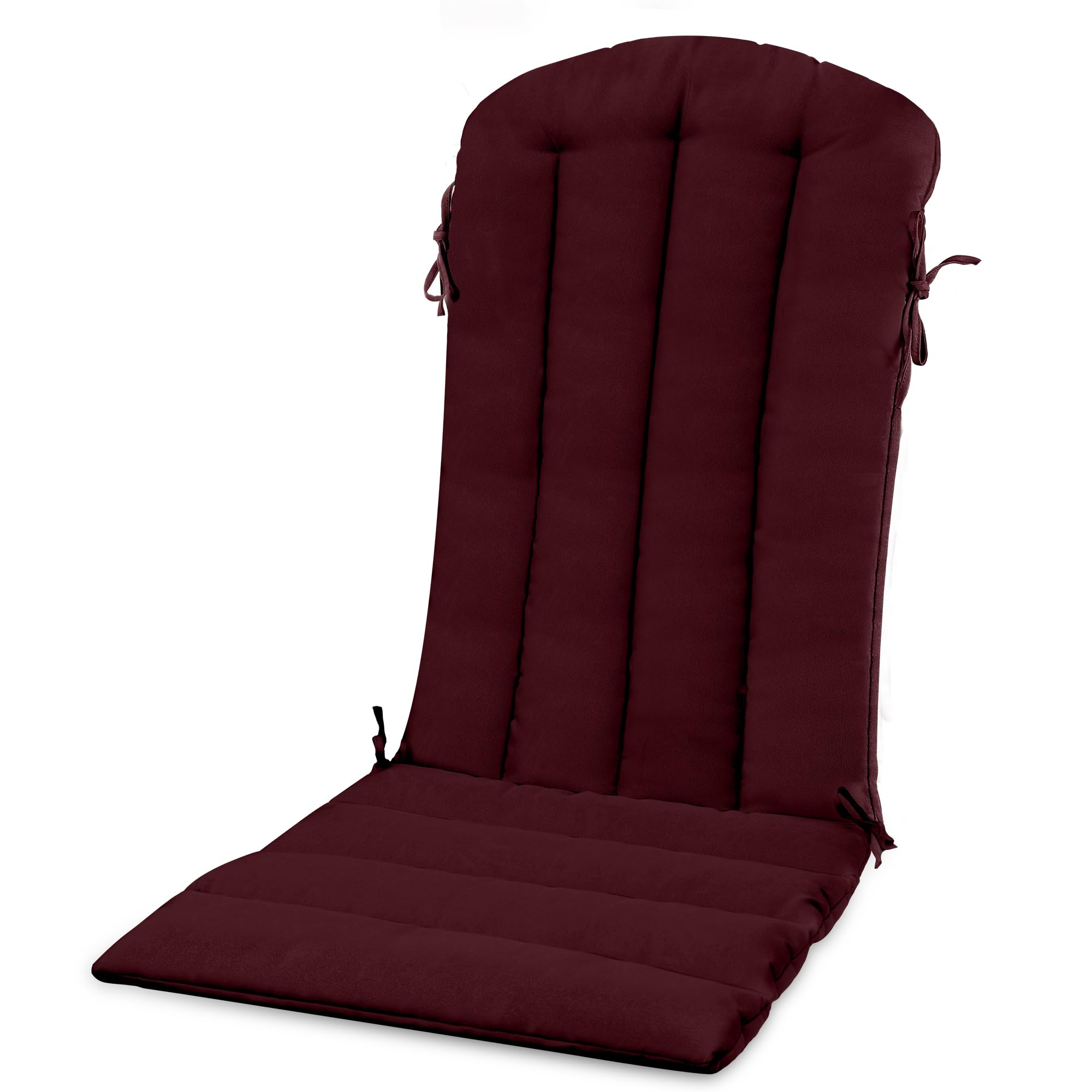 Yefu Adirondack Chair Cushion, Rocking Chair Cushions With Straps, Folding Patio Chair Pad For Indoor And Outdoor, 19.7X18.9X1.5