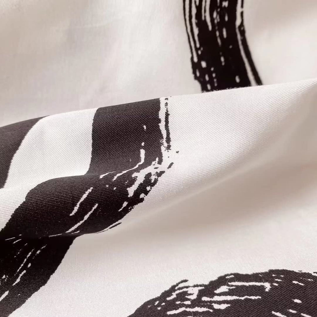 Clothknow Black White Comforter Set Full 3Pcs Shaped Bedding Comforter Sets Kawaii Love Comforter Full Size Black White Comforte