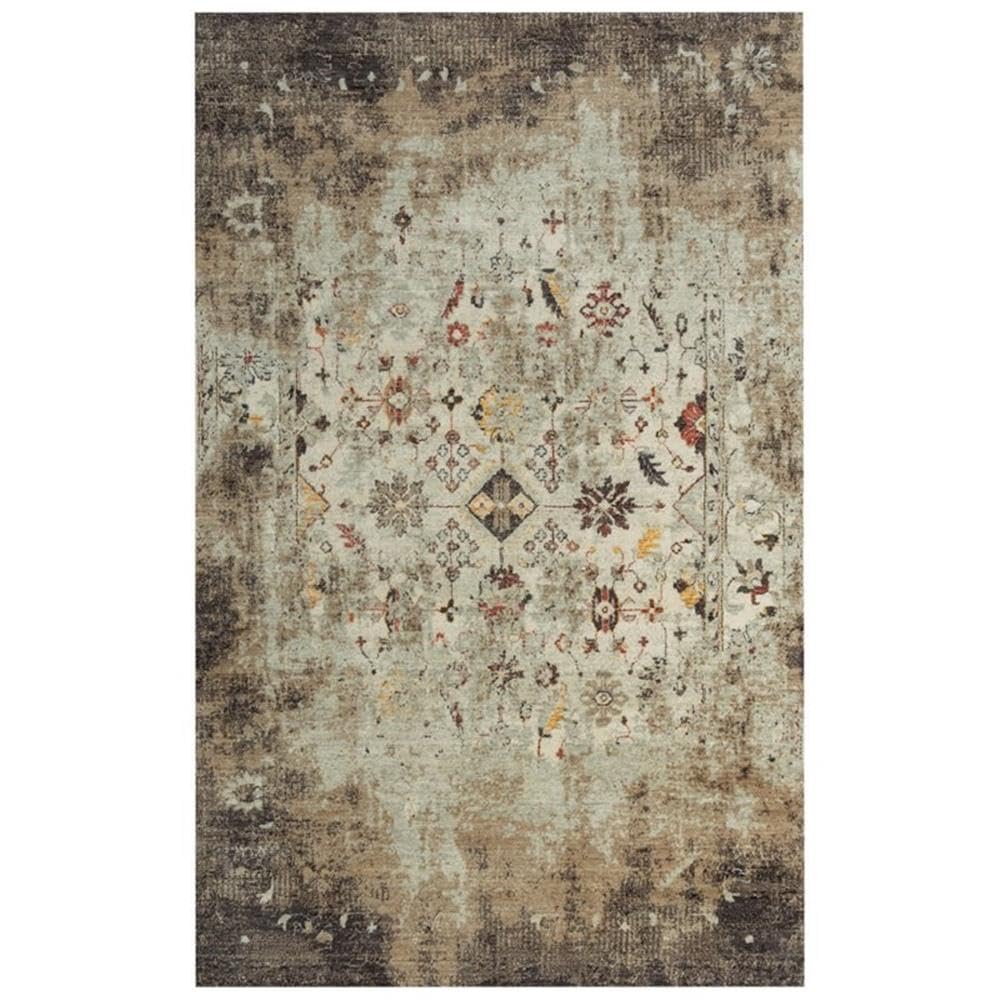 Rizzy Home Alora Decor Infinity 10' X 13' Classical Beige/Brown/Apricot/Ivory Hybrid Rug