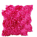 Septcity Decorative Throw Pillow Covers For Couch Cushion Case, Romantic Love Satin Rose Wedding Party Home Decor, Home Gift (Se