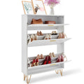 Vevor Shoe Storage Cabinet For Entryway, 31.5' D X 9.4' W X 47.3' H, Wood