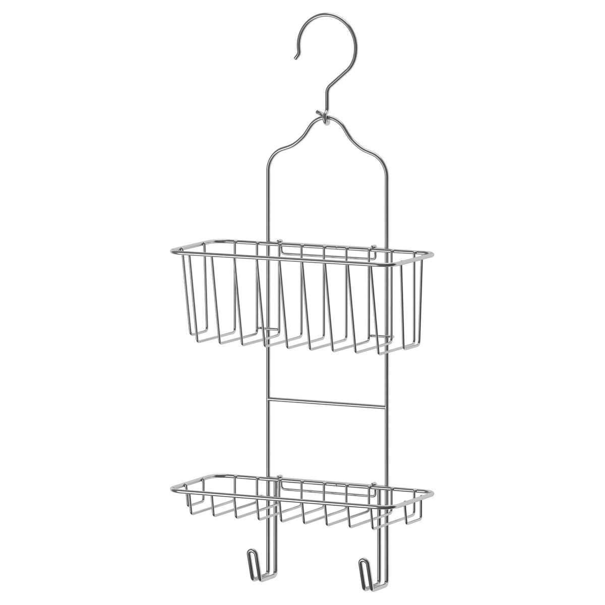 Ikea IMMELN Shower Hanger, Two Tiers, zinc Plated, 24x53 cm (9 x20 )