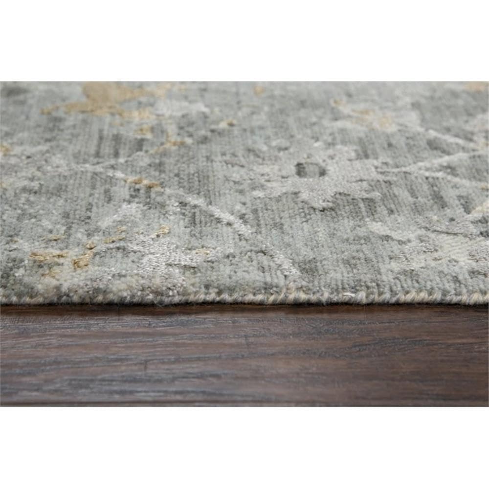 Rizzy Home Alora Decor Radiant 2'6" X 10' Classic Gray/Beige/Gray Hybrid Area Rug