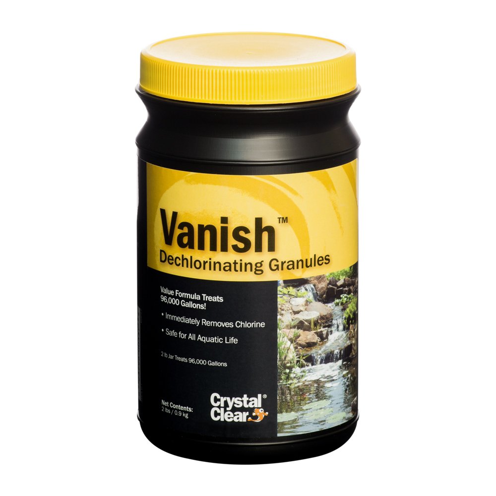 Crystalclear Vanish Dechlorinating Granules - 2 Pounds - 96 Treatments Per 1,000 Gallons