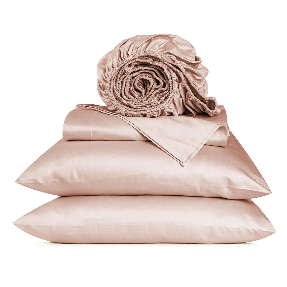 Urbanhut 800 Thread Count Queen Size Egyptian Cotton Sheets Set, 4 Pc Bed Sheet Sets For Queen Size Bedding, Luxury Hotel Sheets