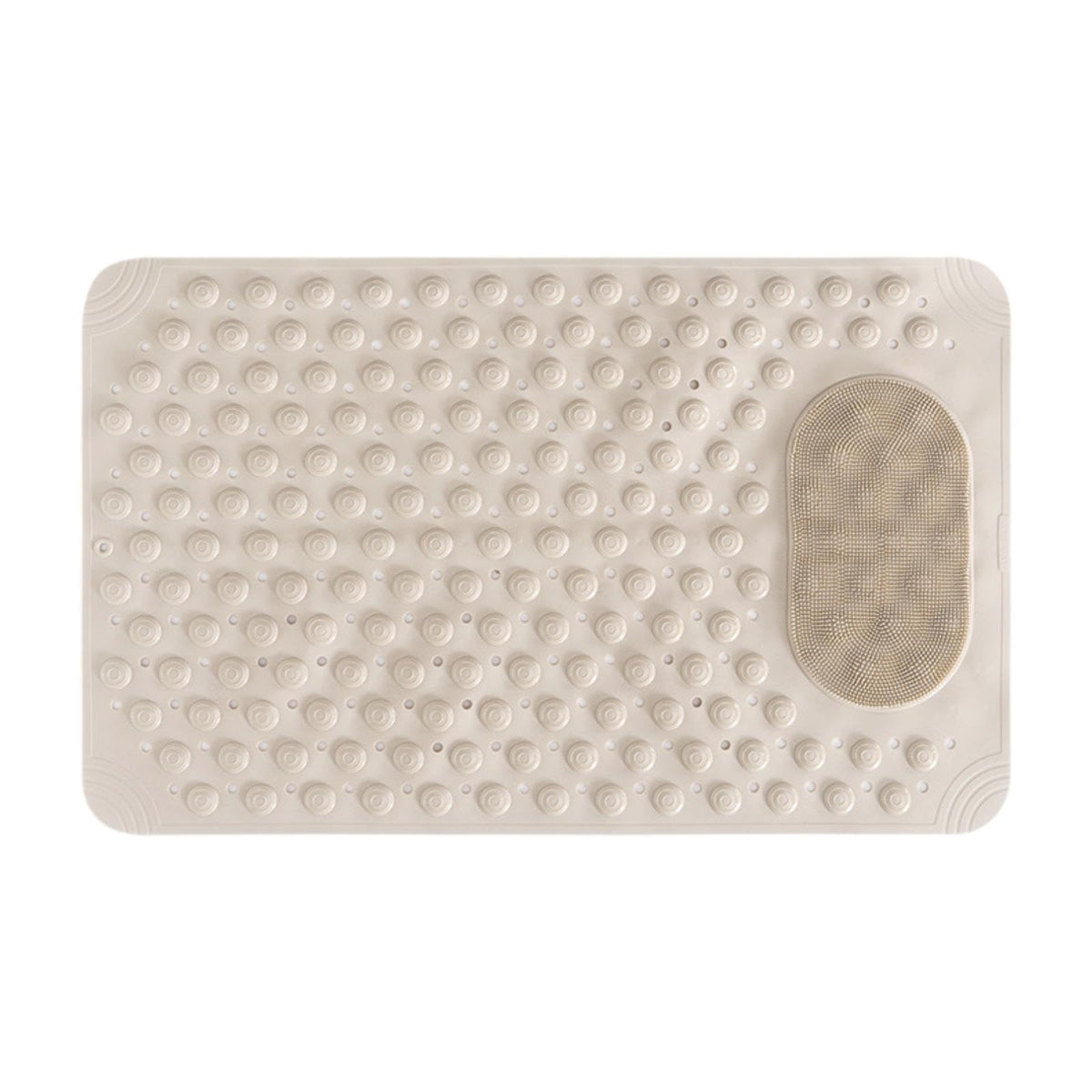 HEAVENGLOW Shower Bath Mat Suction Cup Toilet Floor Rug for Household Bath Room Bathtub