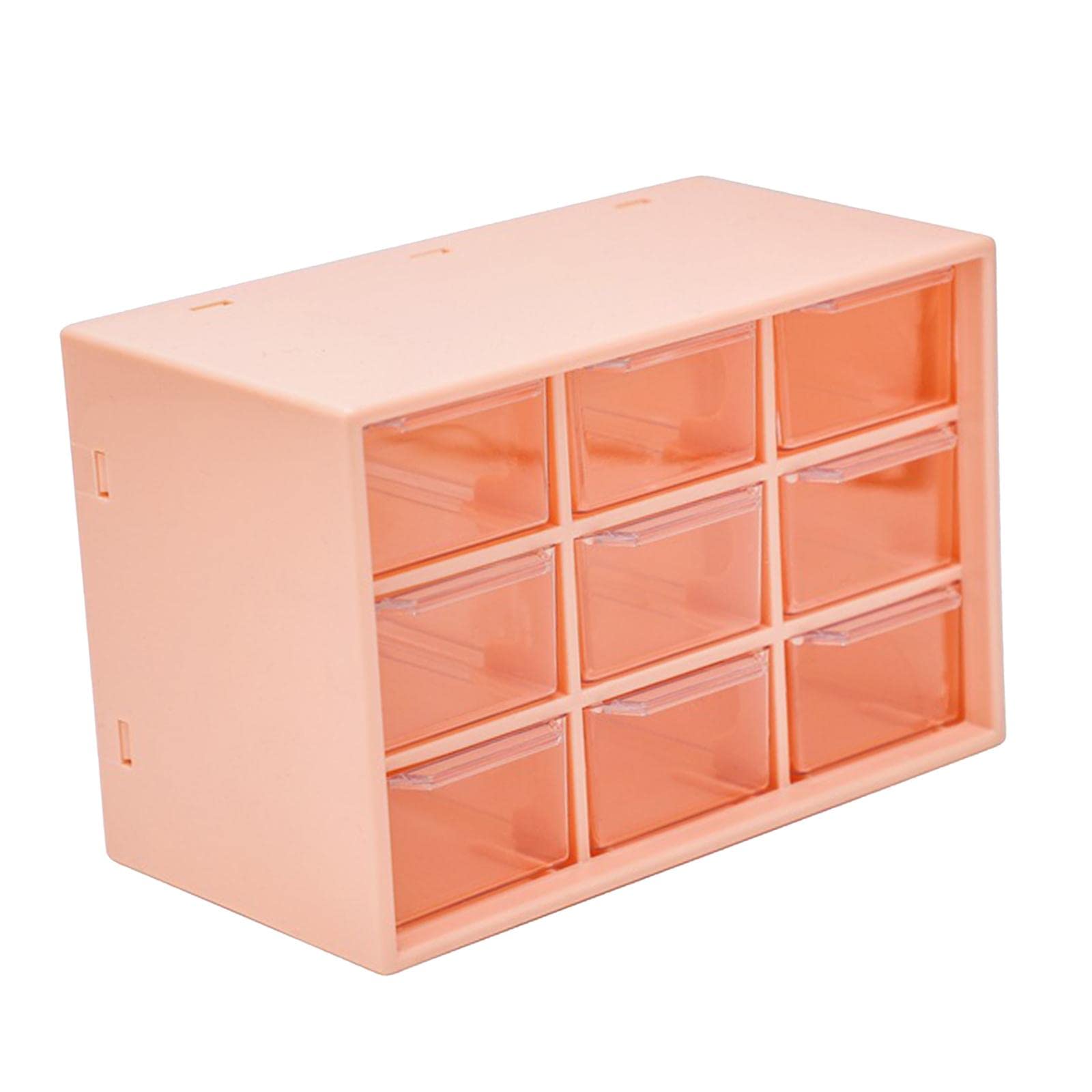 Velura Drawer Organizer Makeup Household Underwear Sundries Storage Divider Pink|1 Piece Drawer Storage Cabinet|Storage Boxes| H