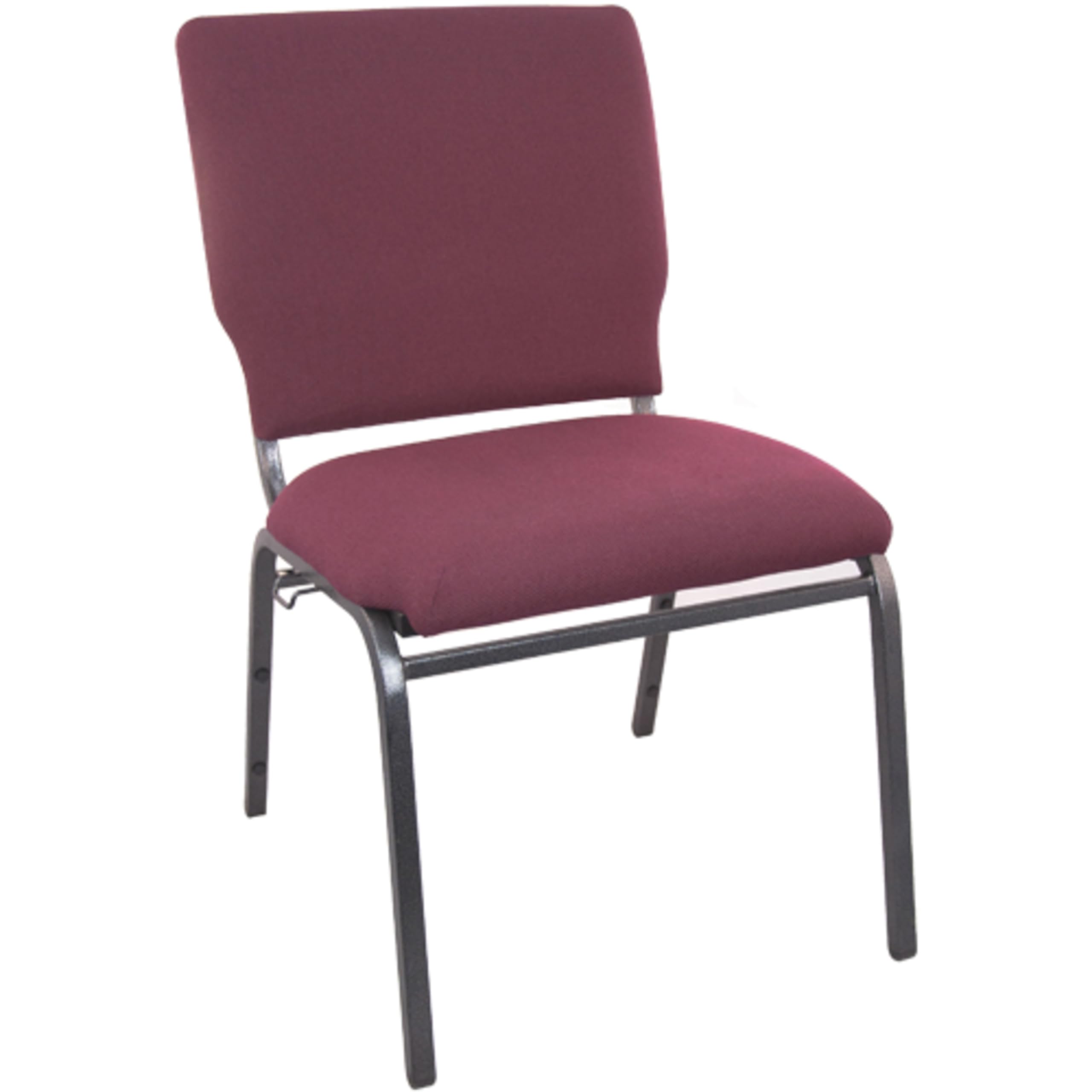 Flash Furniture Advantage Maroon Multipurpose Church Chairs - 18.5 In. Wide
