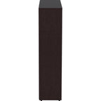 Lorell, Llr18227, Essentials Espresso Laminate Bookcase, 1 Each