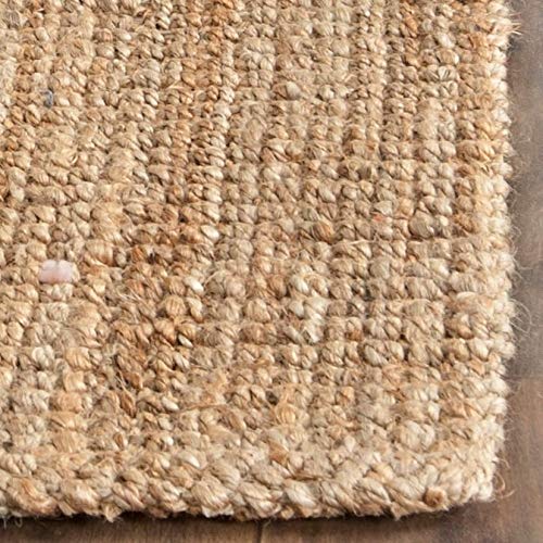 Safavieh Natural Fiber Collection Runner Rug - 2'3'' X 21', Natural, Handmade Farmhouse Jute, Ideal For High Traffic Areas In Li