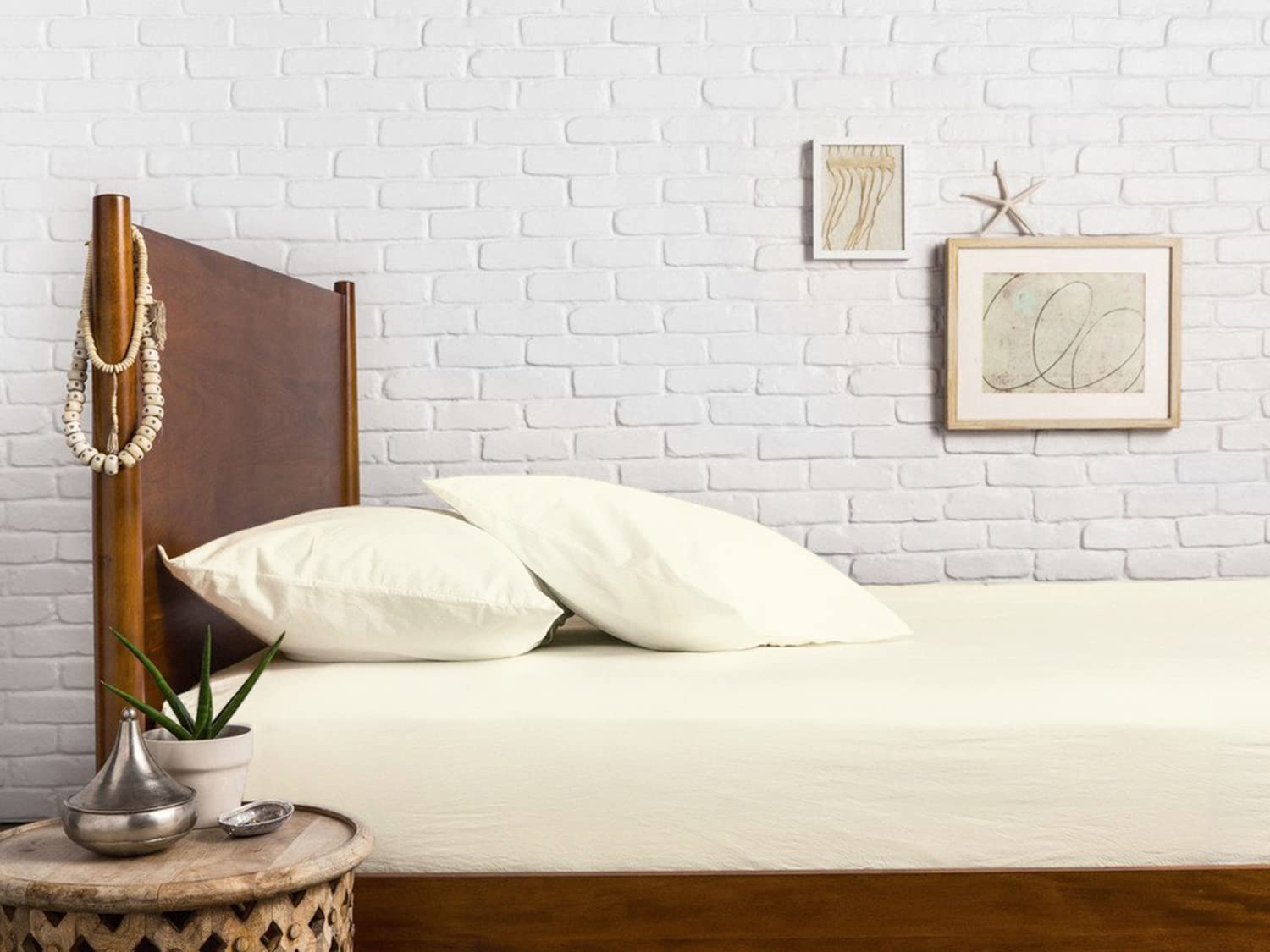 Mayfair Linen Twin Xl Fitted Sheet Only - 100% Egyptian Cotton 600 Thread Count 16' Deep Pocket Fitted Sheet Twin Xl, Cooling S