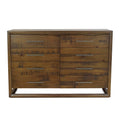 Steve Silver Lofton 8-Drawer Mocha Brown Wood Dresser