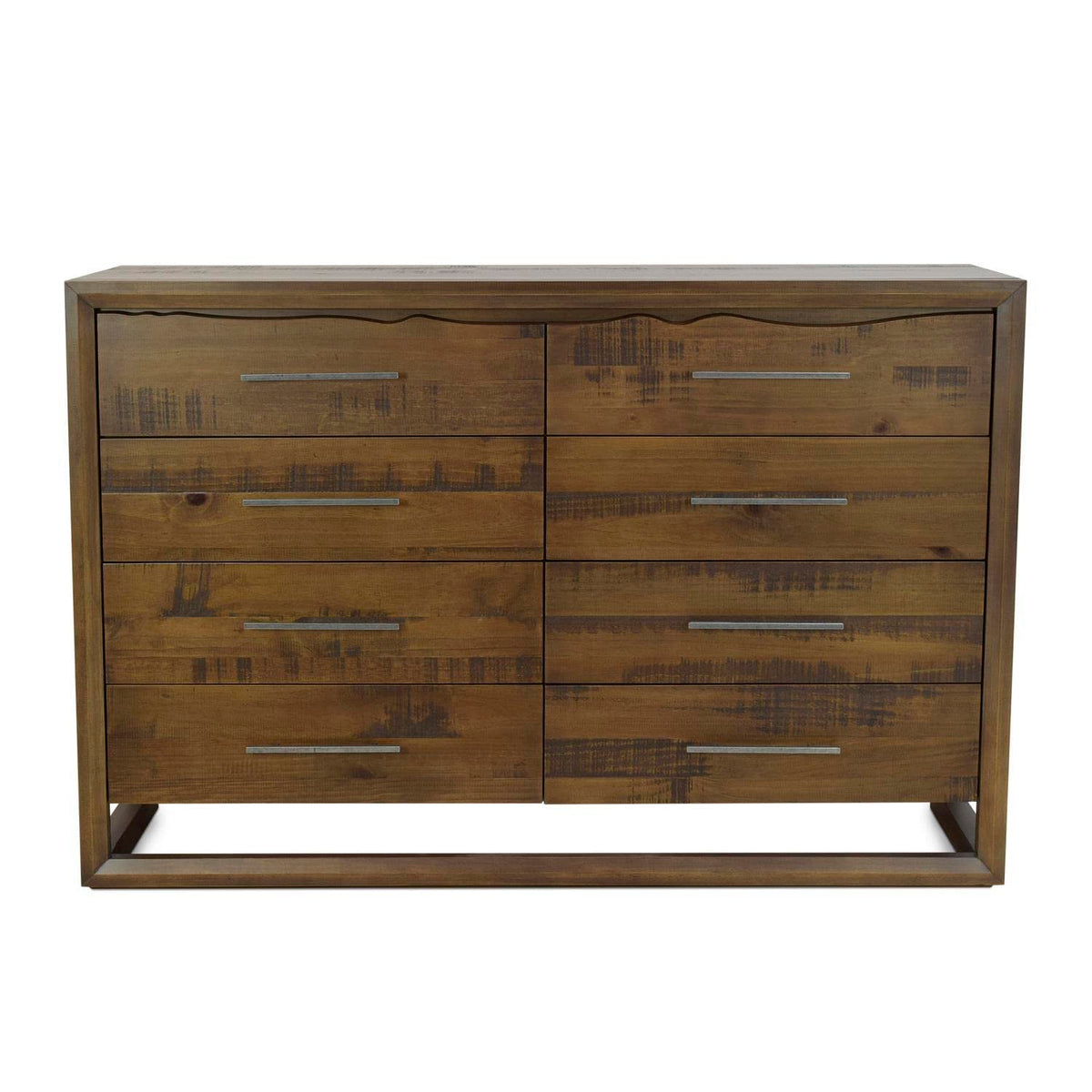 Steve Silver Lofton 8-Drawer Mocha Brown Wood Dresser