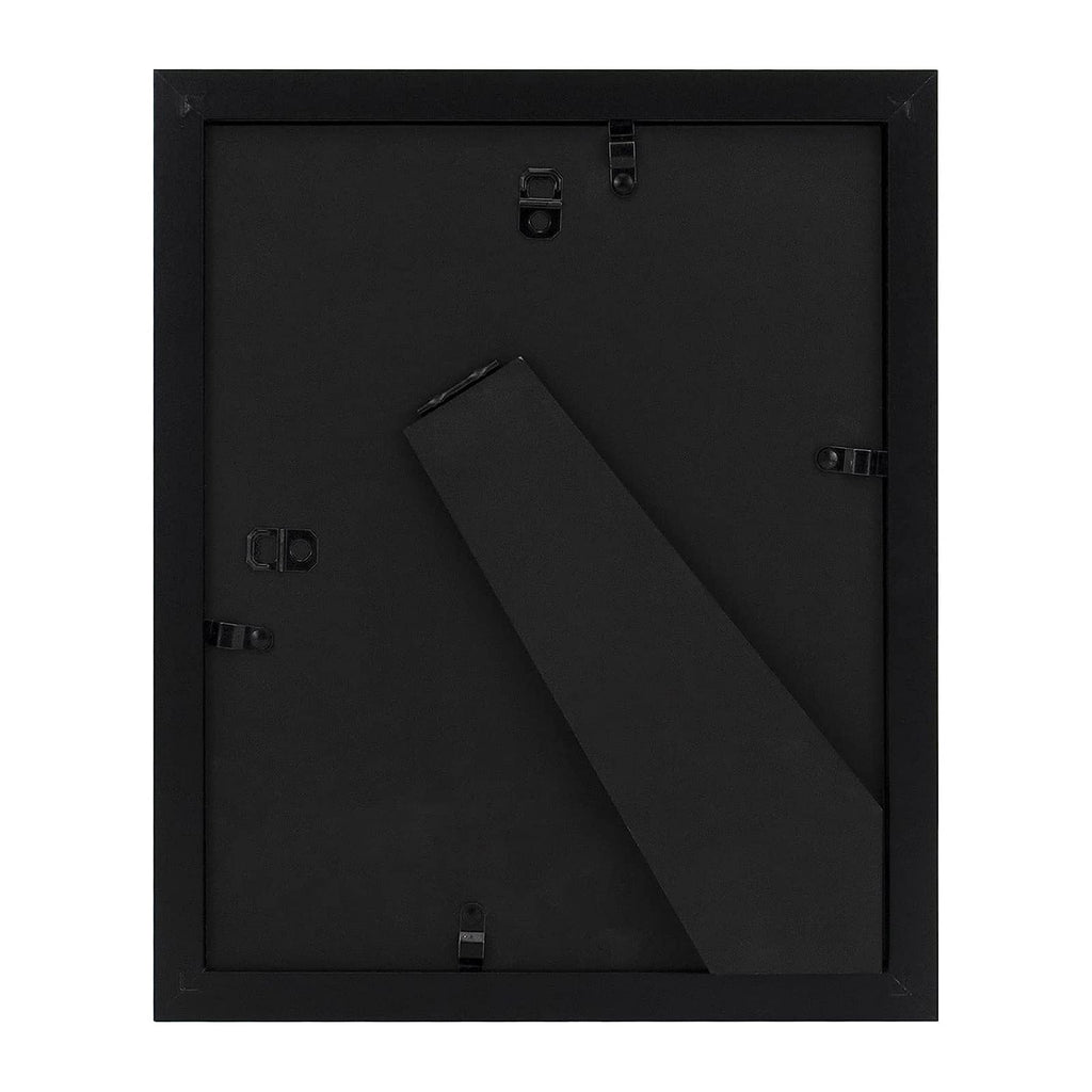 Golden State Art, 8X10 Picture Frame In Black, Display 5X7 With Mat Or 8X10 Without Mat, Tabletop Display And Wall Gallery Displ