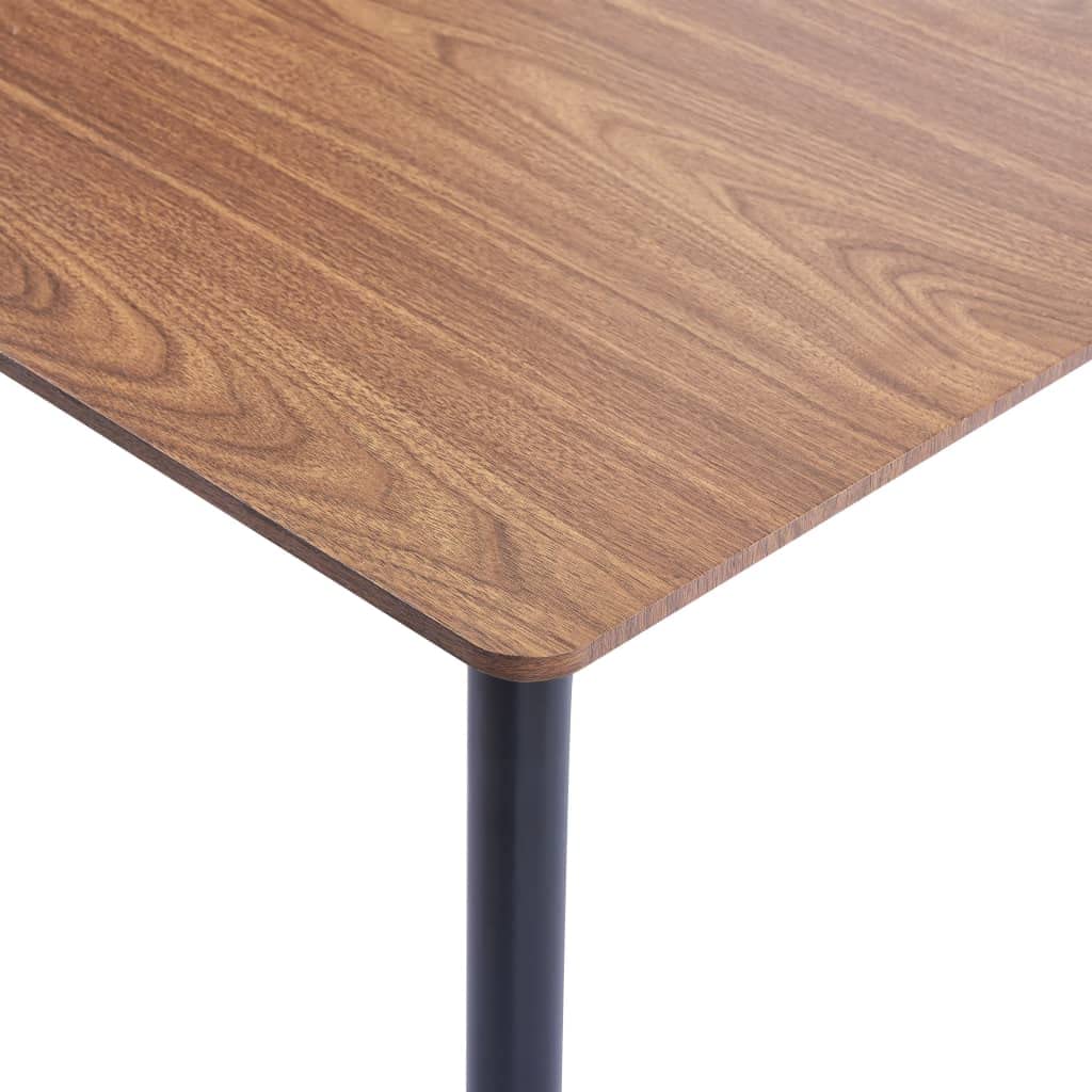 vidaXL Dining Table Brown 78.7x39.4x29.5 MDF