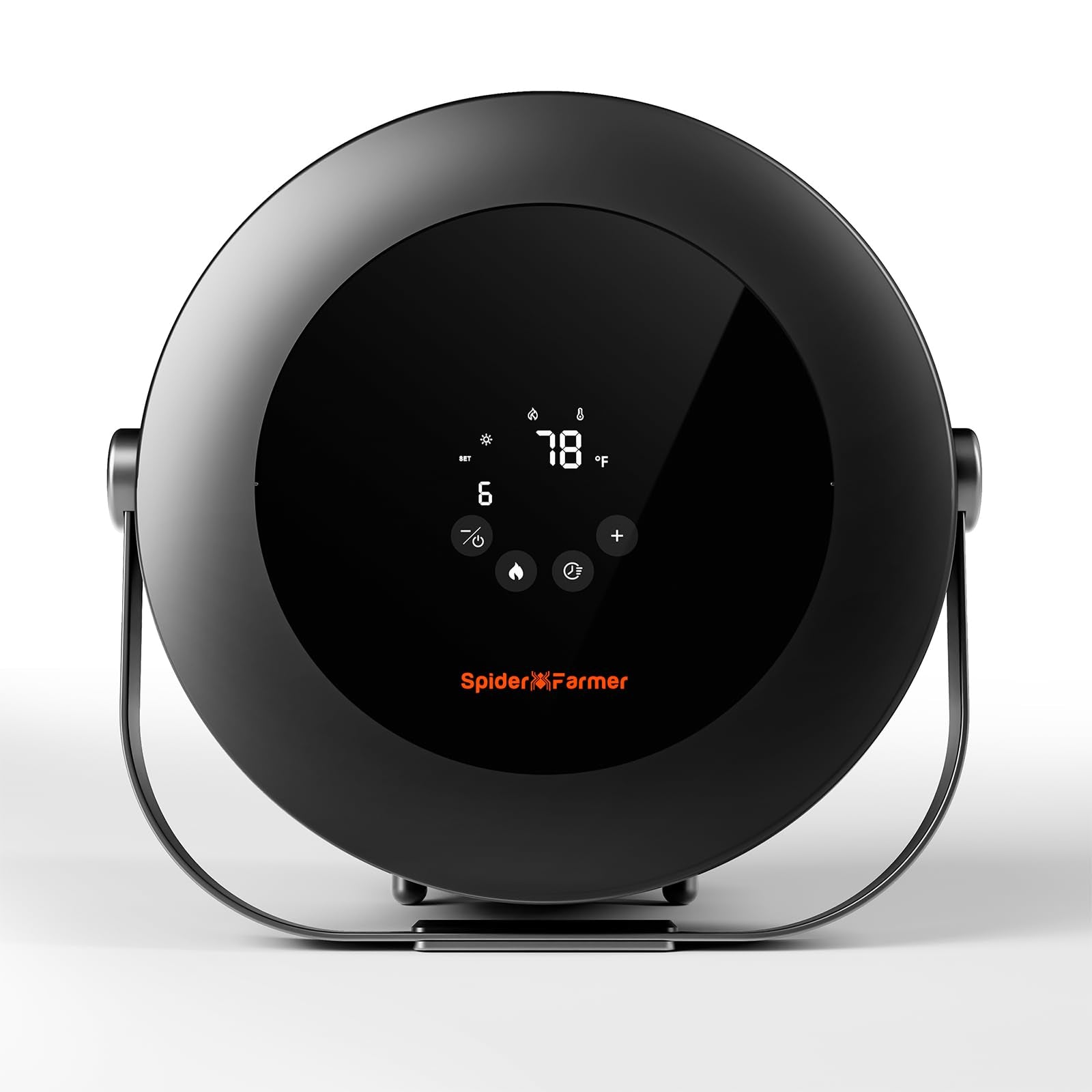 Spider Farmer Grow Tent Heater,530W Portable Heater With Smart Temperature Control, 4 Modes & 24H Timer, 10-Level Ptc Heating &