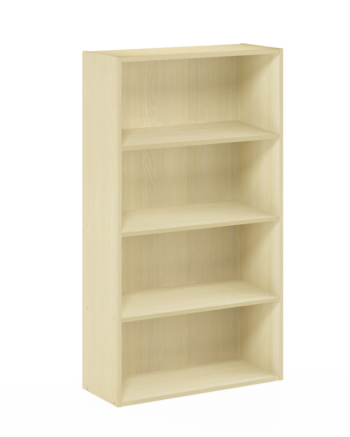 Furinno Pasir 4 Tier Open Shelf, Steam Beech