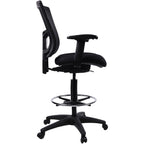 Lorell Breathable Mesh Drafting Stool