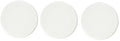 5' White Door Stop Wall Protector, Knob/Handle Guard - Smooth Round, Self-Adhesive (3)