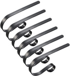 Edoneery Christmas Stocking Holders for Fireplace Mantle with Separate Double-Sided Tapes, Non-Slip Stocking Hangers for Shelves