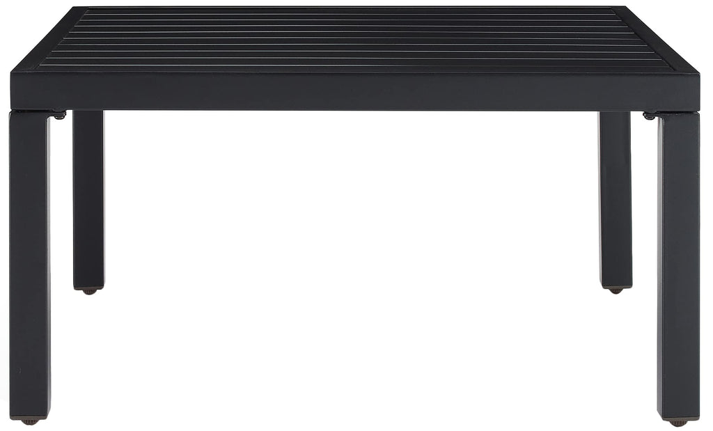Crosley Furniture CO6321-MB Piermont Outdoor Metal Sectional Coffee Table, Matte Black