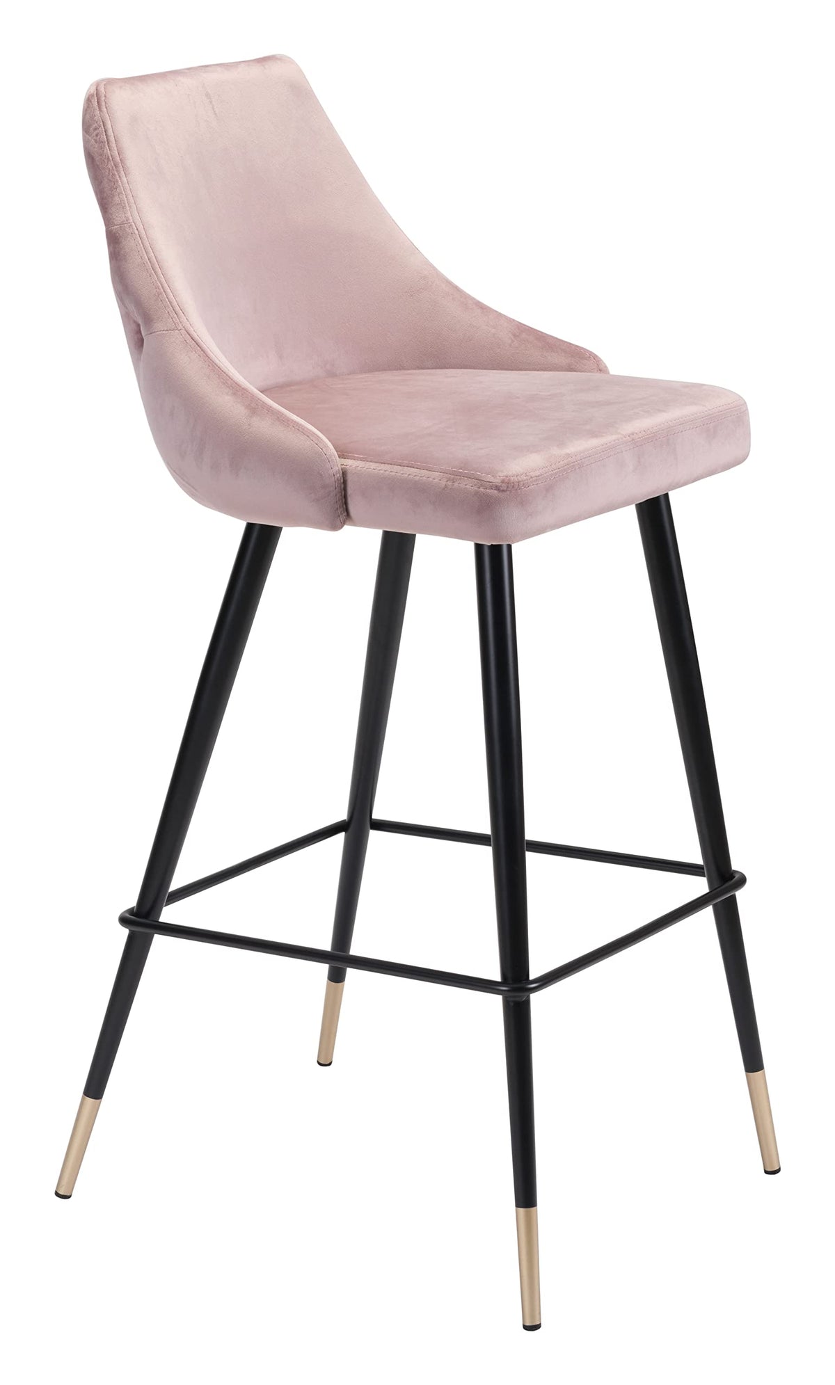 Zuo Piccolo Barstool Pink