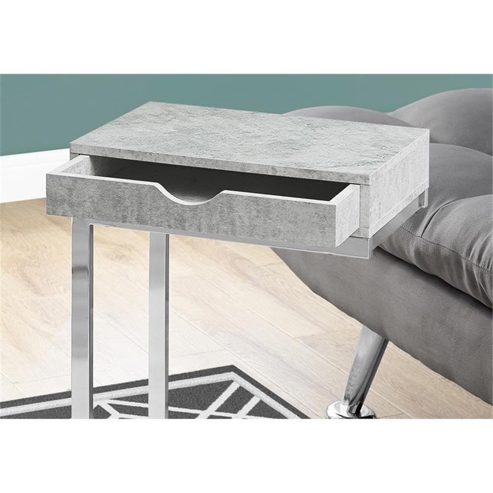 Monarch Specialties Accent Drawer C-Table - Thumbnail 5