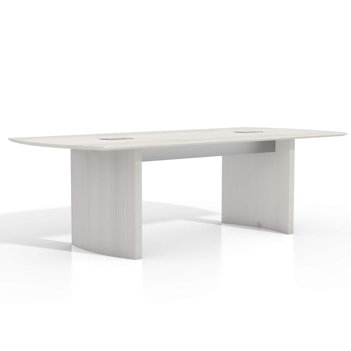 Safco Products Medina Modern Office Conference Meeting Room Table, 8', Textured Sea Salt