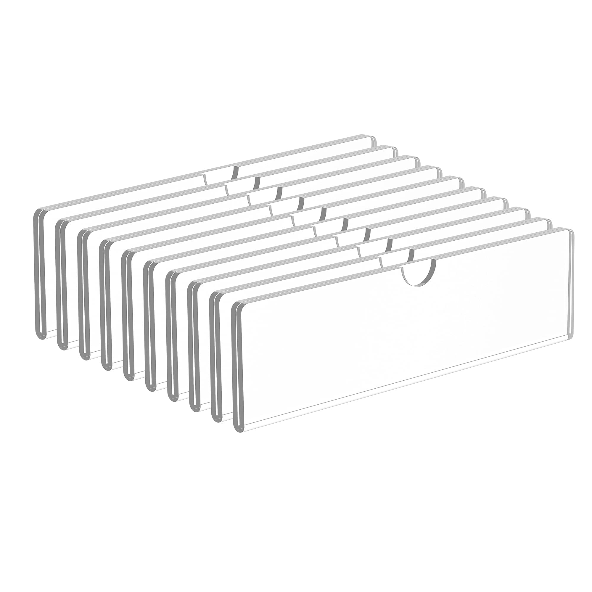 Kotemon Acrylic Wall Name Plate Holder, Office Name Plate With Adhesive Tapes, Door Name Plate Wall Nameplate Clear Sign Holder