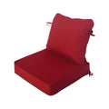 Garden Lucky Outdoor Cushion Set 19'X19' Waterproof Fade Resistant Patio Furniture Cushion With Removable Cover Seat & Back Cu